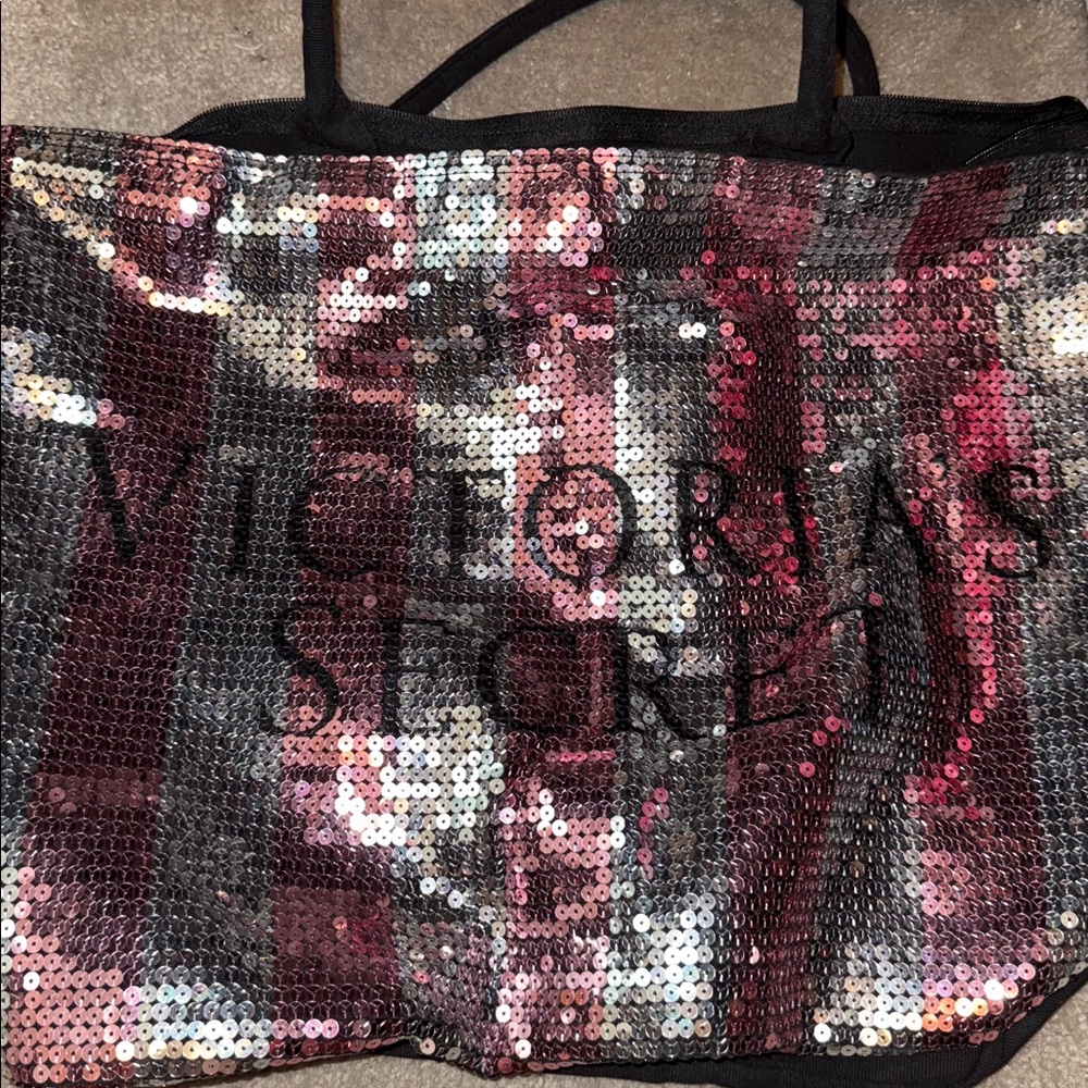 Victoria's Secret Multicolor Sequin Tote